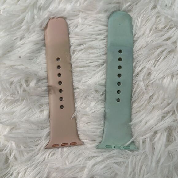 Apple Watch Pastel Bundle Pink and Blue 44MM and 38MM - Picture 3 of 5